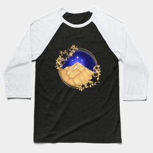 Court of Dreams- Gold Baseball T-Shirt